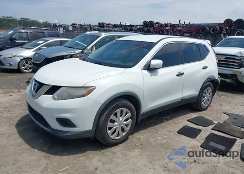 2016 Nissan Rogue S z USA, uszkodzony, nr VIN KNMAT2MT1GP602046